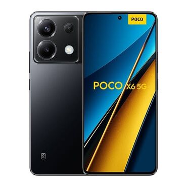 mum əridən: Poco X6, 256 GB, rəng - Qara