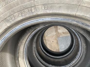 Шины 255 / 55 / R 18, Зима, Б/у, Комплект, Внедорожные (АТ/МТ), Sailun