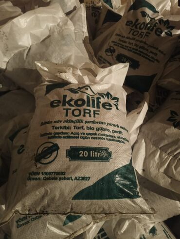 Bağ və bostan üçün digər məhsullar: Torf250litrlik torf perlitli torf20litrlik torf balaken peyin viol — 23