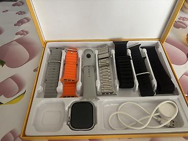elektrikli saat: HM27-Ultra2 Smart Watch – 7+1 dəst Qutunun içindəkilər: - HM27-Ultra2 — 1