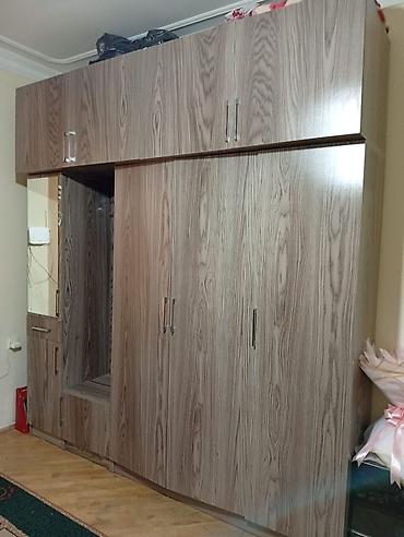 Mebel: Geniş çoxfunksiyalı dəhliz/qarderob dəsti - Material: laminat/MDFlam — 2