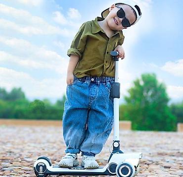 scoot: Детский самокат, Трёхколёсный, Новый — 5
