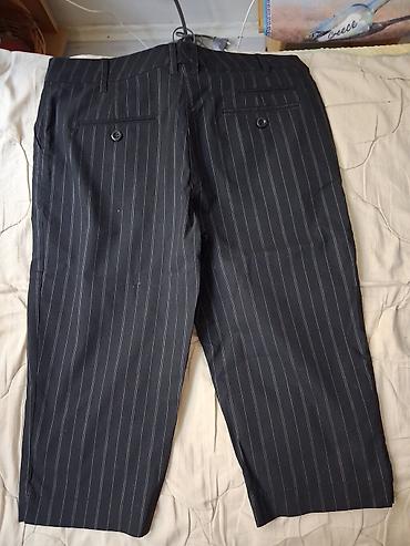 helanke elastina: Ženske pantalone 3/4 dužine – Yessica (C&A) - Boja: tamno — 4