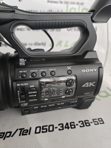 Videokameralar: Sony NXCAM NX200 4K peşəkar videokamera. Gəlmədir Azərbaycanda — 9