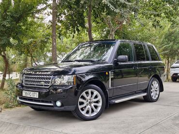 Land Rover: Range Rover L322 – 5 qapılı, qara rəngdə tam ölçülü SUV masinin mueyen — 7