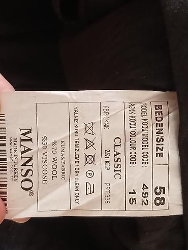 kostyum qiymətləri: Çox az geyilmiş,tam sağlam vəziyətdə kişi kostyumu real alıcıya — 3