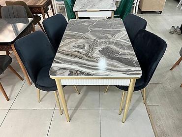 Masa və oturacaq dəstləri: 🇹🇷Türk istehsalı Möhtəşəm ✨✨ Kuxna üçün stol stul dəsti 4 stul 1 — 12