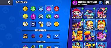 Digər: Brawl Stars oyun hesabı - Kupa: 52,118 - Savaşçılar: 100/101 - — 5