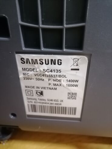 Klasični usisivači: Usisivač Samsung 1600w na kesu Ispravan dobar Baš dobar. U svojoj — 3