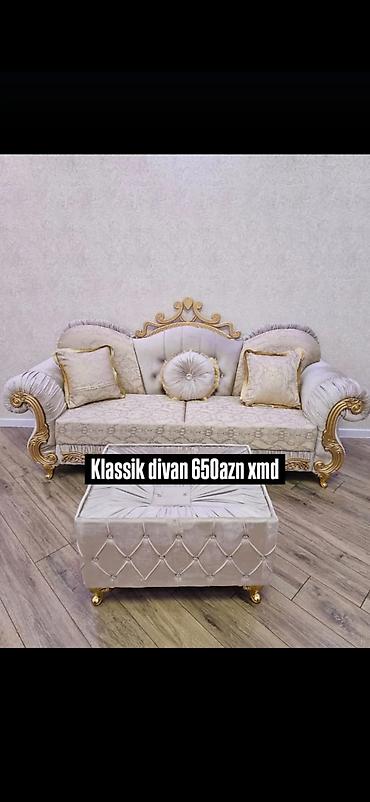 taxt ucuz: Klassik üslubda dəst: qızılı detallar və oyma elementlərlə işlənmiş 3 — 1