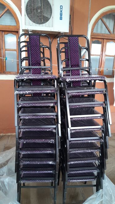 Sifarişlə restoran üçün masa və oturacaq dəstləri: Stullar ilə, Kvadrat masa, 4 nəfər, Azərbaycan, Zəmanətli, Kredit yoxdur, Pulsuz quraşdırılma — 8