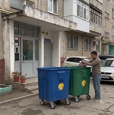 баня контейнер: Материал: Металл, На колесах, 1100 л — 2