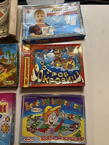 play 1 games: 12 настольных игр + пазл Все за 550 сом!!! Набор настольных игр и — 5