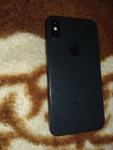 komputer ekranı: IPhone Xs, 64 ГБ, Black Titanium, Face ID