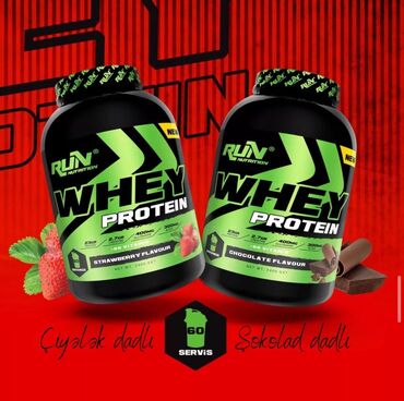 protein qiymətləri: Protein Run Nutrition, Çəki: 2001 - 2500 g, Yeni