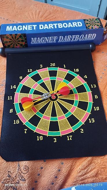 dendi oyun: Maqnitli Dart Taxtası dəsti - Tip: MAGNET DARTBOARD – maq⁸nit oxlarla — 1