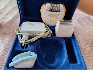 Эпиляторы: Təmiz və işlək vəziyyətdə epilyator satılır – 2 başlıq, adapter və
