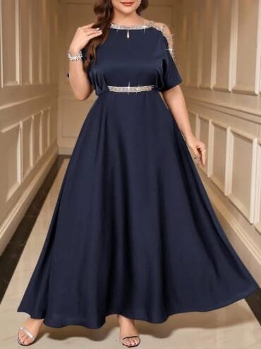 Haljine: 🌟Elegantna duga haljina u boji šljive ✅Haljina dostupna u vise boja — 16