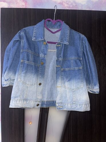 Детская обувь: Uşaq üçün cins gödəkçə - Material: orta qalınlıqda denim (100% pambıq