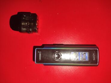 Qəlyan, vayp və aksesuarları: Smoant Santi pod sistem - Rəng: göy-yaşıl gradient korpus, arxa