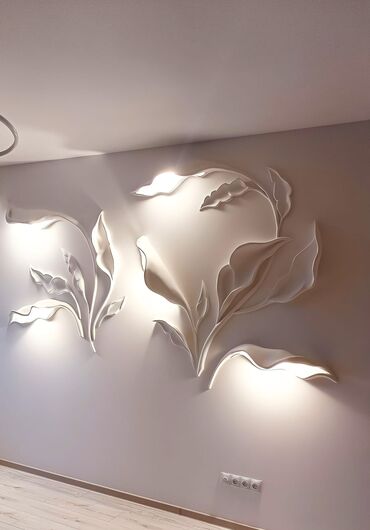 Malyar işləri: Xidmət: Fərdi divar rəsmləri və relyef (stuko) dekoru Təsvir: - — 21