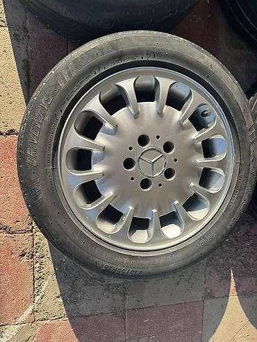 wam disk: İşlənmiş Disk təkər Mercedes-Benz 215 / 55 / R 16, 5 Boltlu — 5