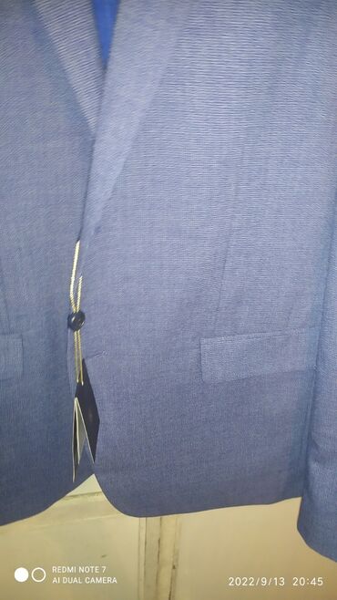 Костюмы: Пиджак (костюм мужской), Bosmenti, цвет Парламент, темно-голубой, 54 — 2