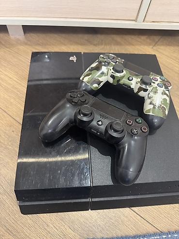 ps4 games: Sony PlayStation 4 (Fat, CUH-1xxx), черного цвета. Комплектация: - — 1