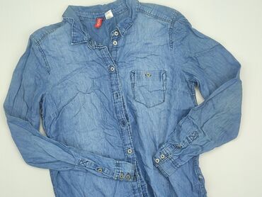 Shirts: Shirt 16 years, condition - Very good, pattern - Monochromatic, color - Blue