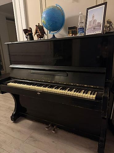 yamaha hs: Пианино «Эмиль Гецель» (E. Heitzel), вертикальное, классический черный — 3