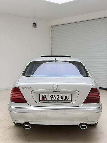 Mercedes-Benz: Mercedes-Benz S-Class: 2001 г., 5 л, Автомат, Бензин, Седан — 7