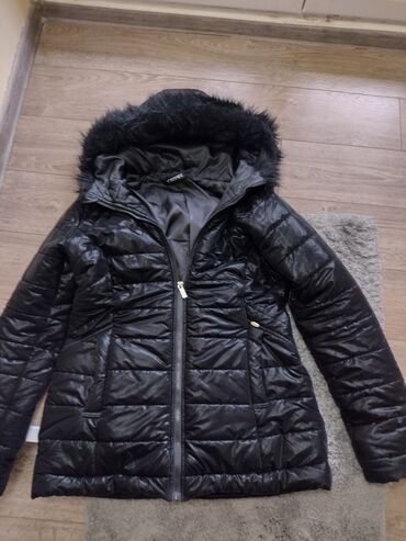 zimska jakna m: L (EU 40), Jednobojni, Sa postavom