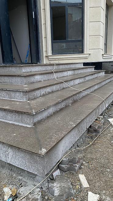 Фасадные плиты Сары-Таш (Травертин): Сары Таш,Гранит,соколдун баардык турун коёбуз, жеткиликтүү — 10