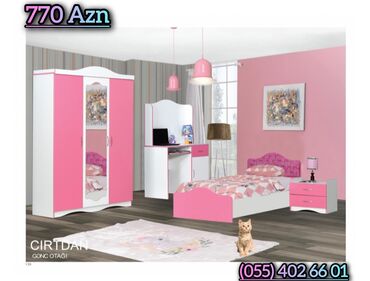 Uşaq və gənc otağı üçün dəstlər: Oğlan və qız üçün, Yeni, Təknəfərlik çarpayı, Dolab, Tumba -da lalafo.az — 11 Uşaq və gənc otağı üçün dəstlər: Oğlan və qız üçün, Yeni, Təknəfərlik çarpayı, Dolab, Tumba — 11