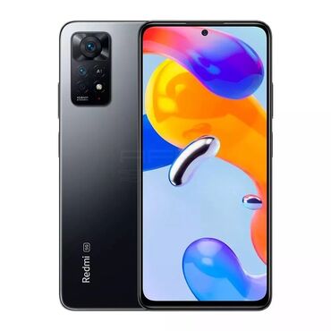 Redmi: Redmi, Redmi Note 11 Pro, Колдонулган, 128 ГБ, түсү - Кара