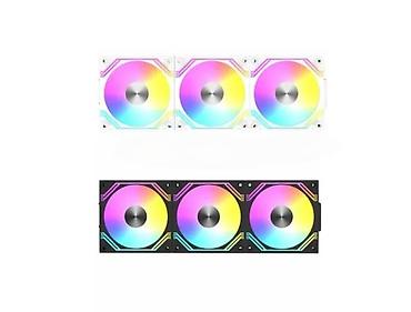 Rashladni sistemi: ARGB set ventilatora za PC kućište – 3 komada, 120 mm - Tri poveziva — 4