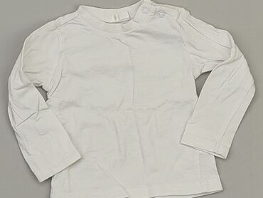 białe bluzki z krótkim rękawem: Bluzka, 0-3 m, stan - Bardzo dobry