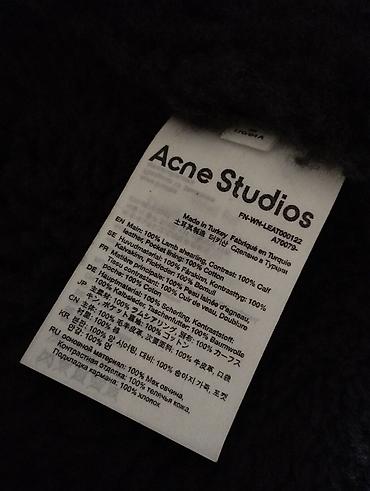 acne studio: Дубленка, Авиатор, Короткая модель, Оверсайз, L — 2