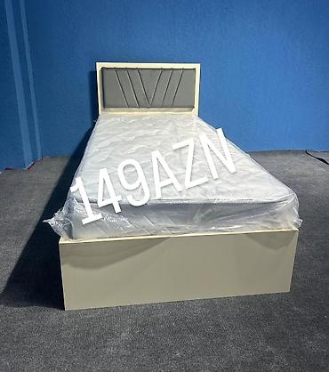 матрасы в баку цены: Tək nəfərlik çarpayı və matras dəsti. Şəkillərdə yumşaq üzlüklü — 10