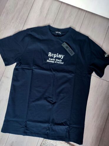 majica ili maica: Men's T-shirt 2XL (EU 44), 3XL (EU 46), bоја - Crna