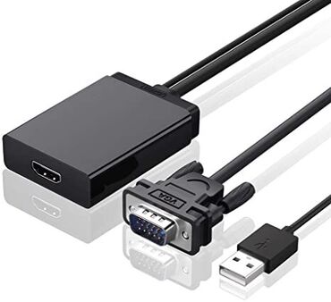 кабели и переходники для серверов vga: Переходник UGREEN VGA + USB A (M) - HDMI (F) (UG-40213) VGA в HDMI