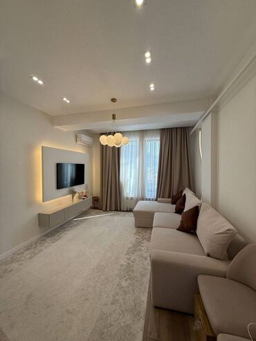 жк нью сити: 2 комнаты, 50 м², Элитка, 2 этаж, Дизайнерский ремонт