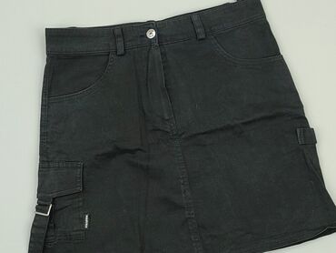 spódnice plisowane w panterkę: Skirt, M (EU 38), condition - Good