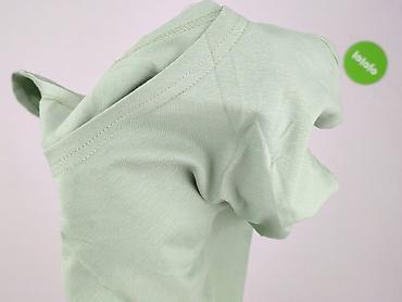 bluzki basic z dekoltem v: T-shirt damski, rozmiar S — 5