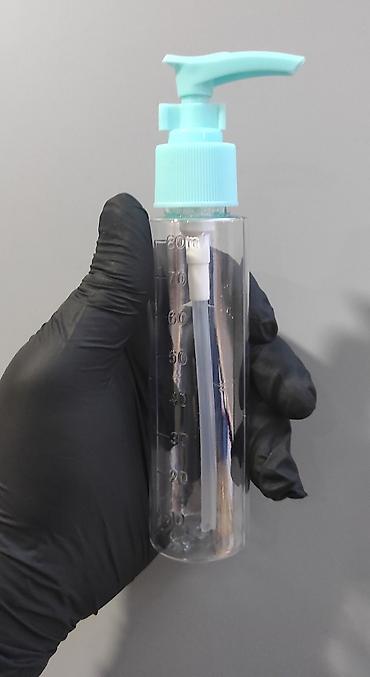 balaca banka: Kosmetik qablar dəsti - Material: yüngül və davamlı plastik - — 6