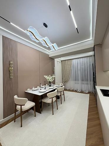 Продажа квартир: 2 комнаты, 77 м², Асанбай мкр Элитка, 8 этаж, Евроремонт — 2