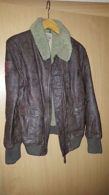 nordcap jakne: Leather jacket, 128-134