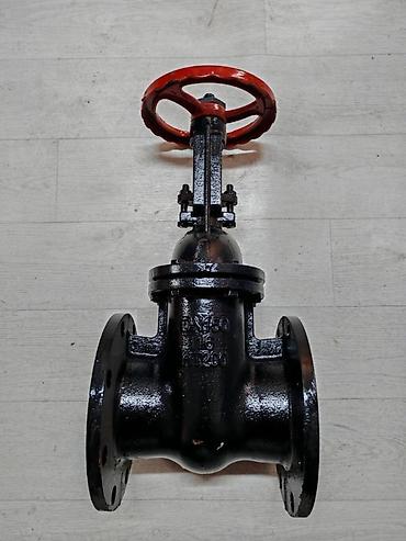 Известь: Задвижка чугунная 30ч6бр (Ру 10/16) — Фланцевая, с выдвижным шпинделем — 5