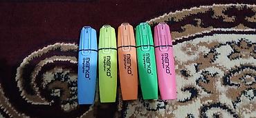 narda paketlər: Mənko Highlighter marker dəsti - Brend: Menko - Növ: Fluoresan — 1
