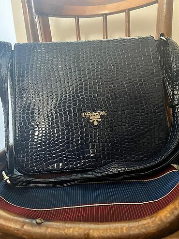 Çantalar: Çiyin çantası, Prada, İşlənmiş — 4